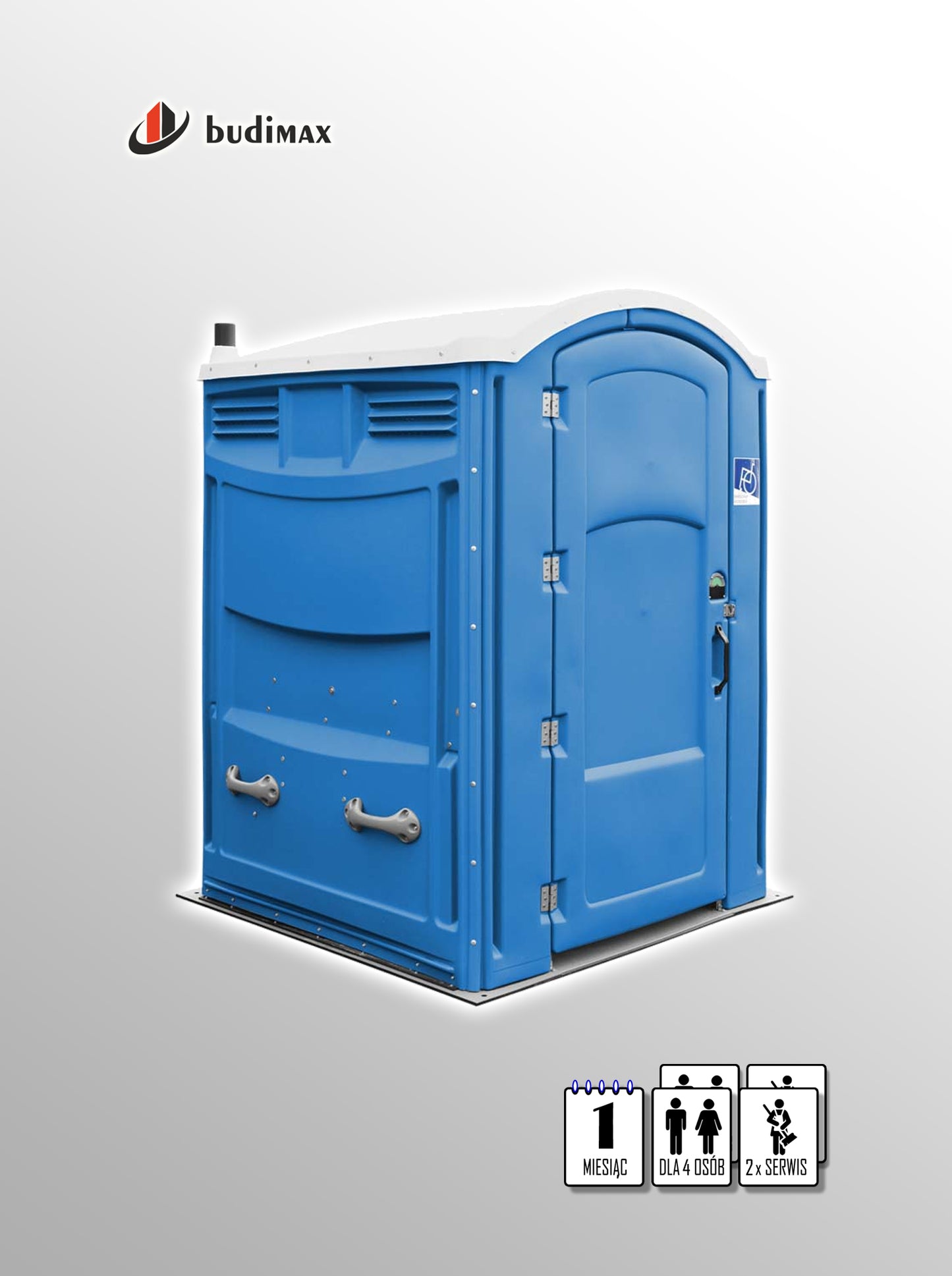 Toaleta dla osób niepełnosprawnych - wynajem długoterminowy